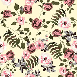 Floral Bouquet Vector Pattern With Small Flowers and Leaves by Mindy 77 ...