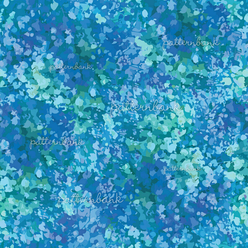 Budi Blue, Bloom Tiny Flowers by Dorota Kmiecik Seamless Repeat Vector ...