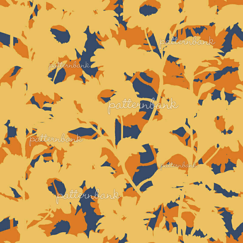 Ross, Cut Out Flowers by Dorota Kmiecik Seamless Repeat Vector Royalty ...