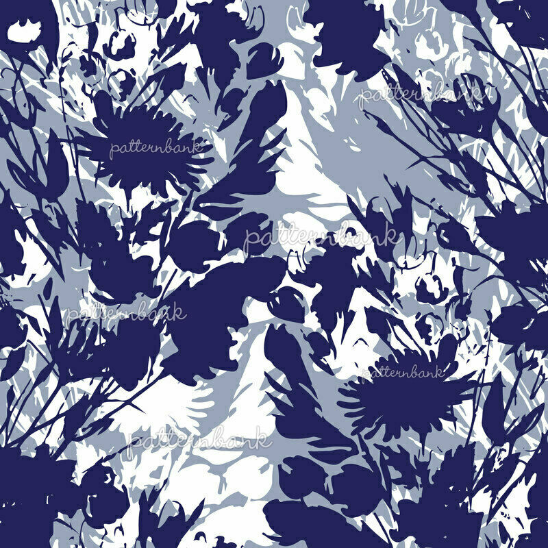 Shua 2 Tatooed, Ink Style by Dorota Kmiecik Seamless Repeat Vector ...